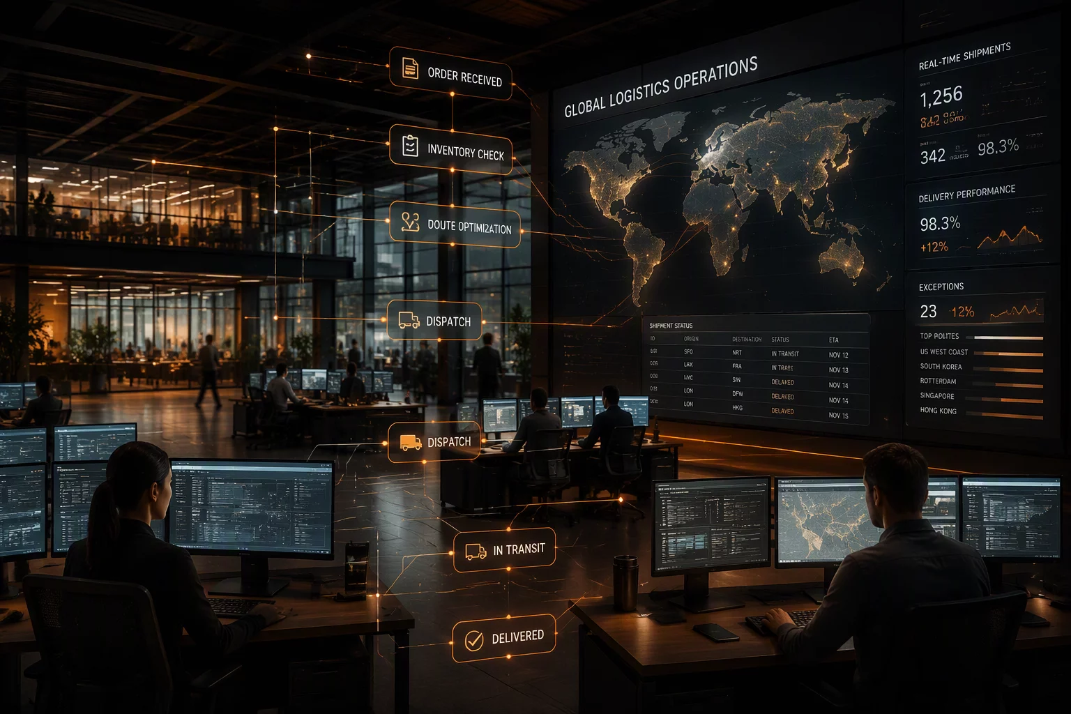 Logistics Data Architecture Hub